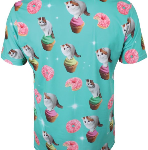 MINT Cat donut cupcake mint Tshirt-136956