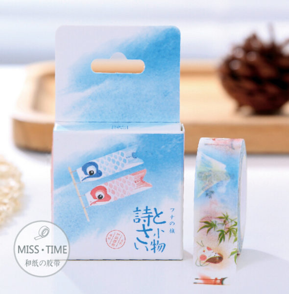 JB318-1-5CM-Japanese-Style-Little-Articles-Washi-Tape-Adhesive-Tape-DIY-Scrapbooking-Sticker-Label-Masking