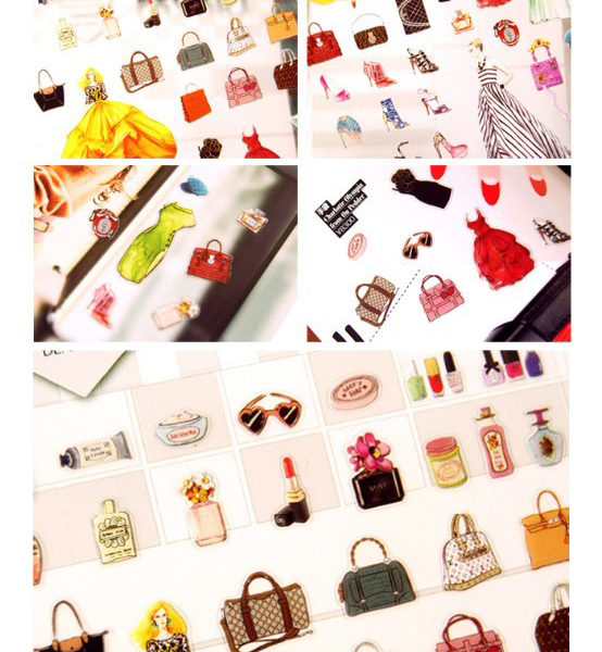 Luxury sticker sheets