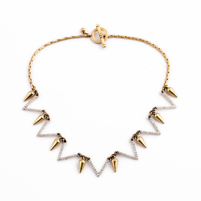 Pave Chevron collar – JuDeLovesYou