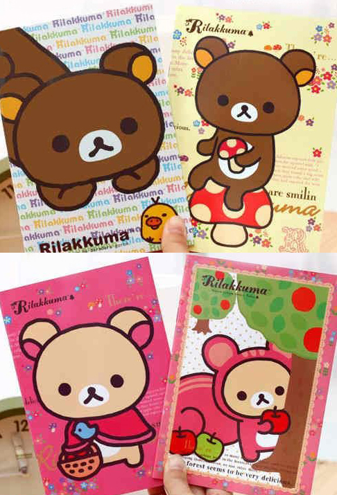 Rilakkuma Journal and Stickers | RK 1611