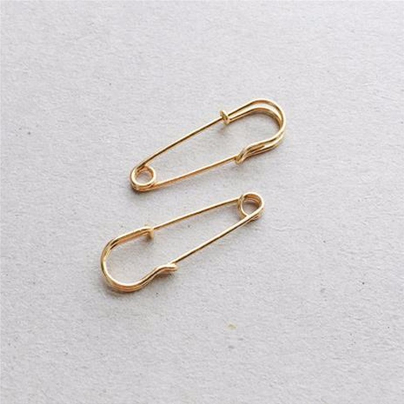 Small Pave Safety Pin Earring — Cindy Ensor Designs