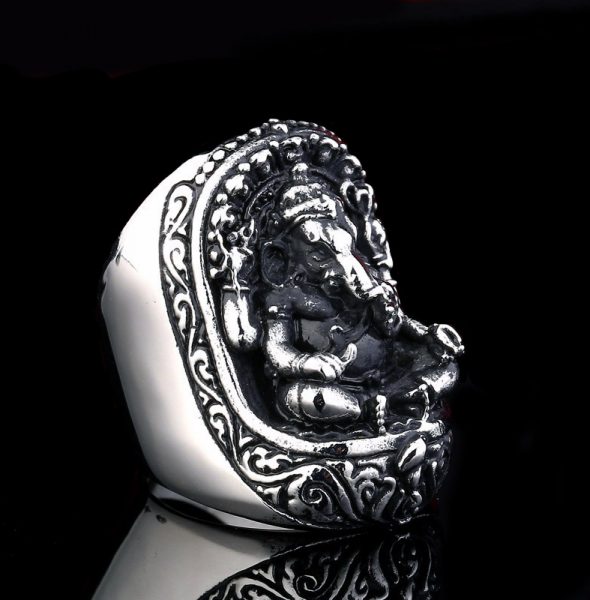 Beier-new-store-316L-Stainless-Steel-ring-high-quality-Thailand-Lucky-Elephant-Rings-Fashion-Man-s