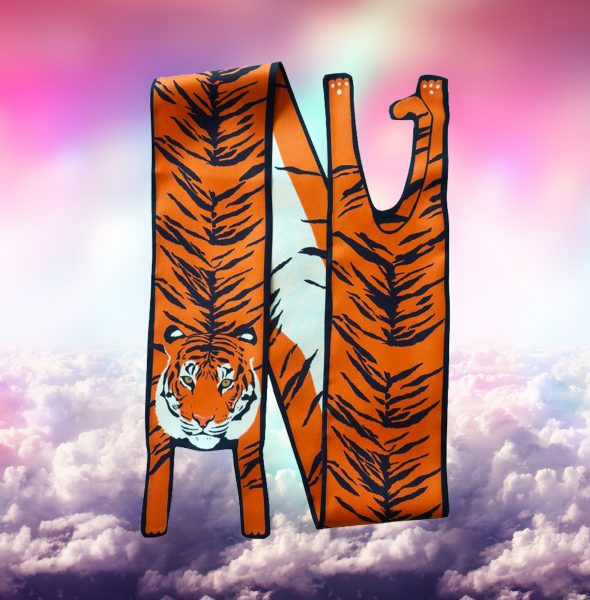 1 Tiger in clouds